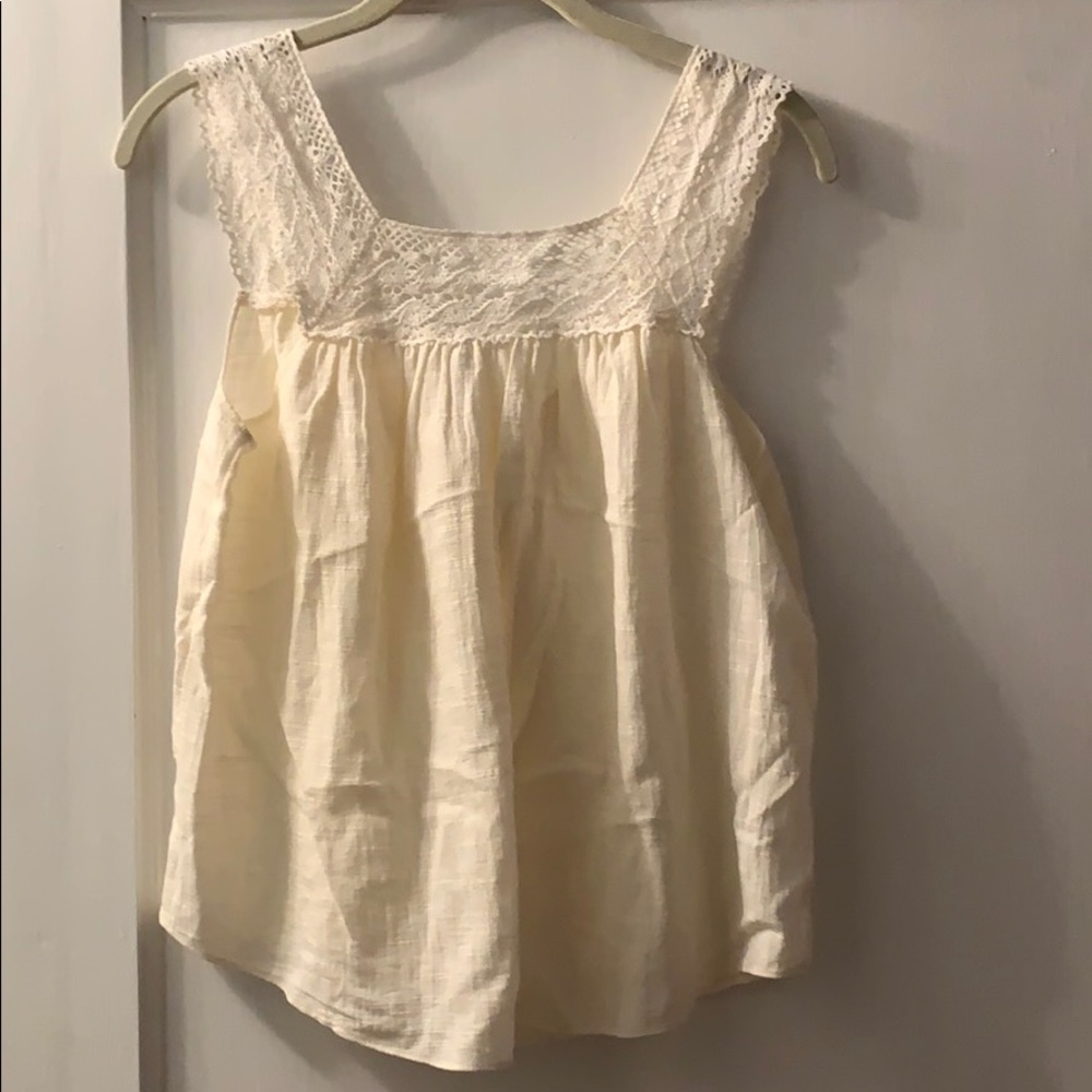 Madewell Cream Tank